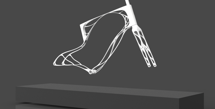 Sarginsons use AI & Topology to create a new bike frame.